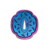 Titanium Tsuba Coin - Crane