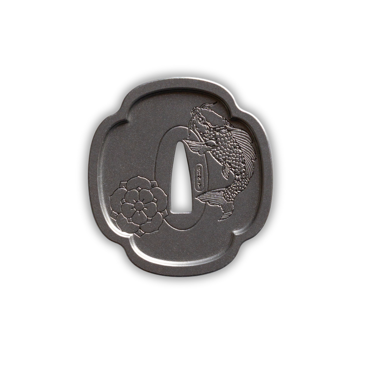 Stainless Tsuba Coin