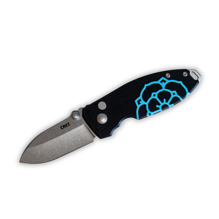 CRKT Squid Button Lock, Rose G10