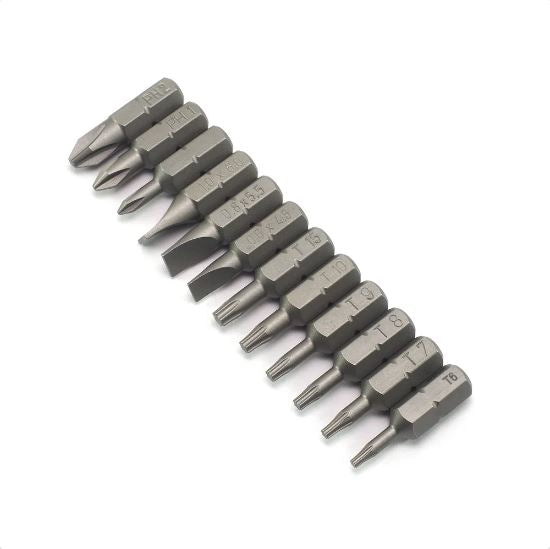 Wiha 74167 Phillips Power Bit - #00 X 70mm, 10-Piece, Made In Germany