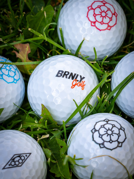 BRNLY Golf Balls — 3 Ball Sleeve