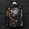 Dyed "War of Roses" Shop Shirt, Long-Sleeve