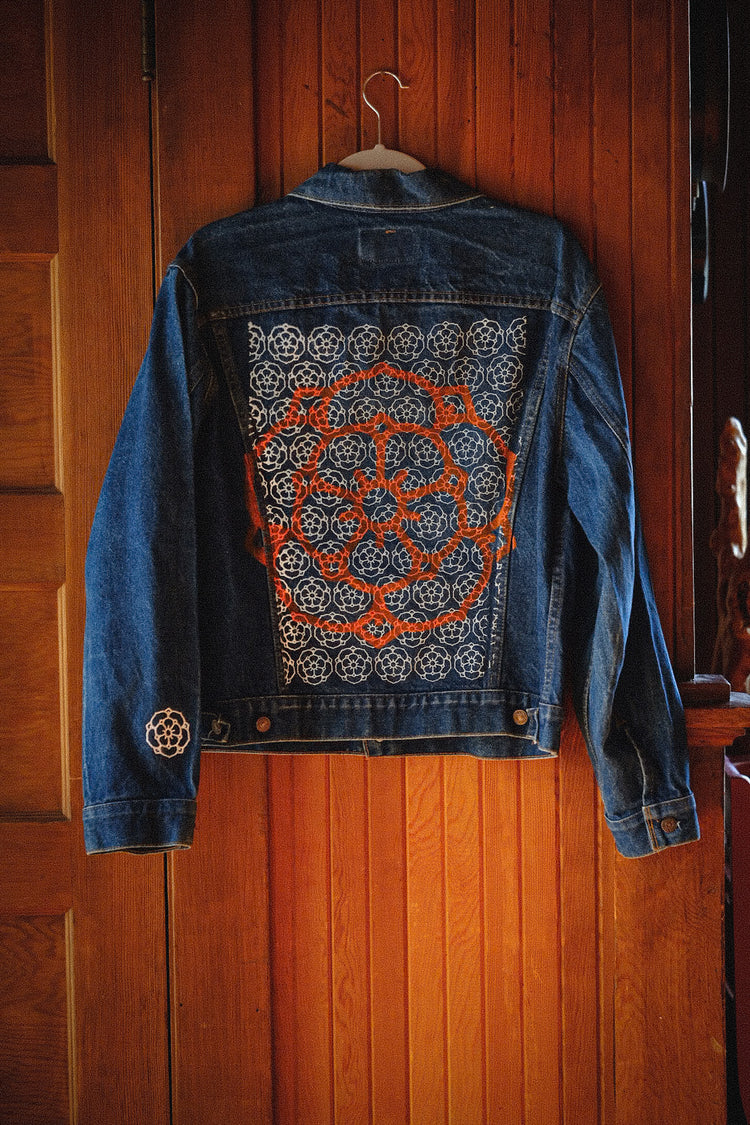 Rose Denim Jacket