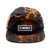 Custom Bleach Splatter 5-Panel